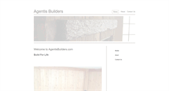 Desktop Screenshot of agentisbuilders.com